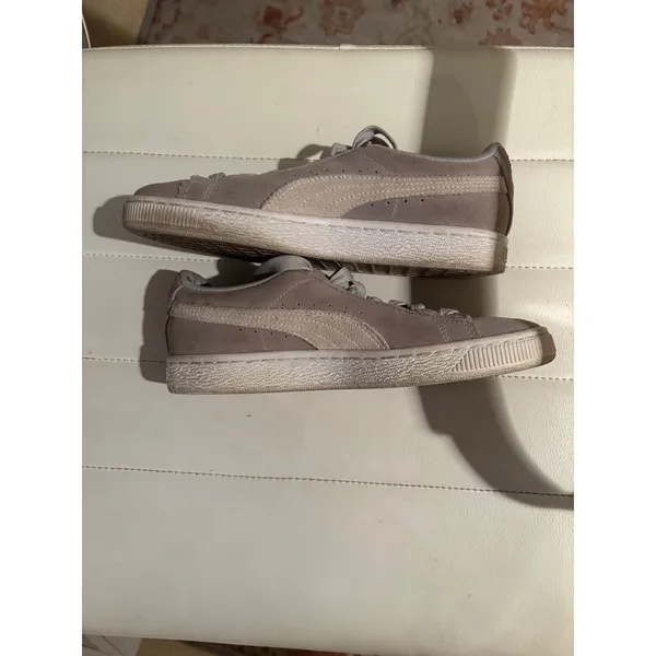 PUMA Suede Classic Sneakers Women's Shoes Gray‎ Casual Comfort Walking - Image 5