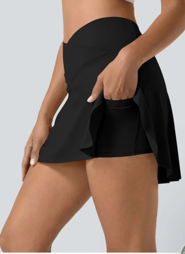 Halara Play It My Way 2 in 1 Tennis Skirt Cool Touch Small New NWT - Image 3
