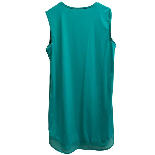 Athleta Sunlover UPF 50+‎ Sleeveless Mesh Hem Teal Green Medium 420736 - Image 2