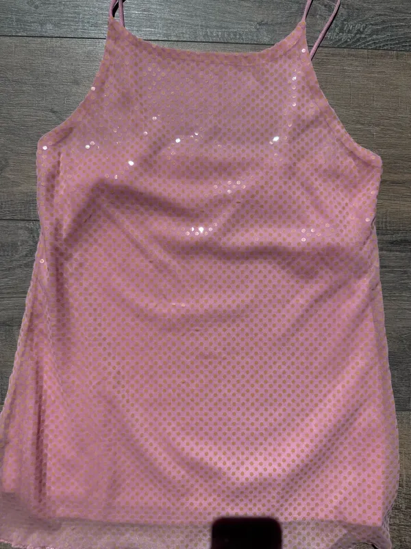 Viva You Y2K Vintage Sequin Fairy Tank Top - Image 4