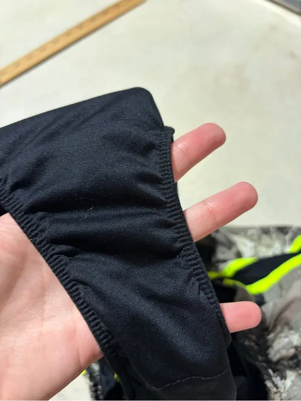 Nike Camo Print Athletic Shorts with Neon Trim medium - Image 6