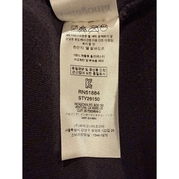 Patagonia Los Gatos Fleece Jacket Womens M Charcoal Gray Full Zip Sherpa 26150 - Image 11