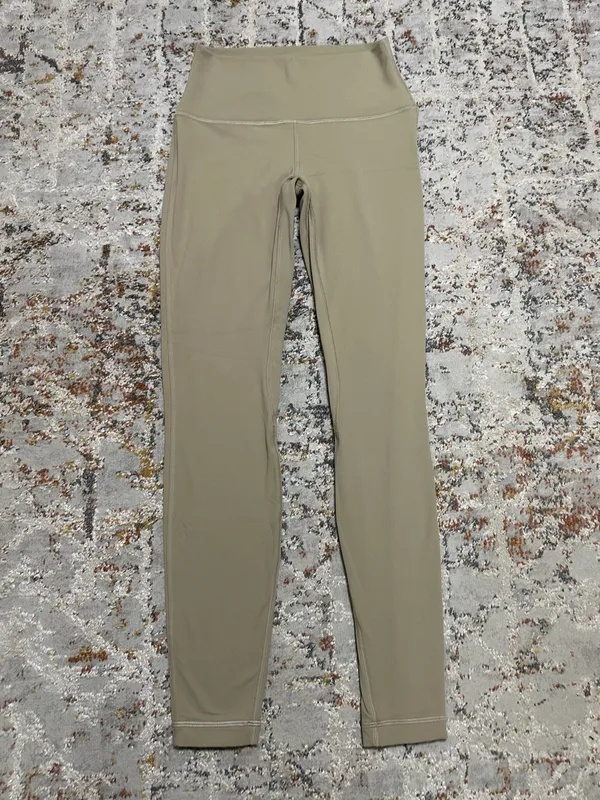LULULEMON Align High-Rise Pant 28" size 6 tan - Image 9