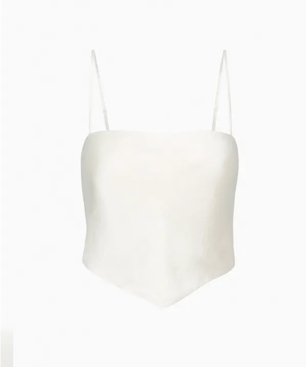 Aritzia Satin Camisole Sunday Best Elektra - Image 4