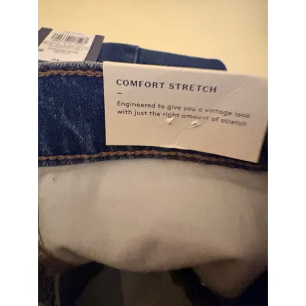 Universal Thread Straight Jeans Womens 10 Blue NEW Highest Rise‎ Button Fly - Image 8
