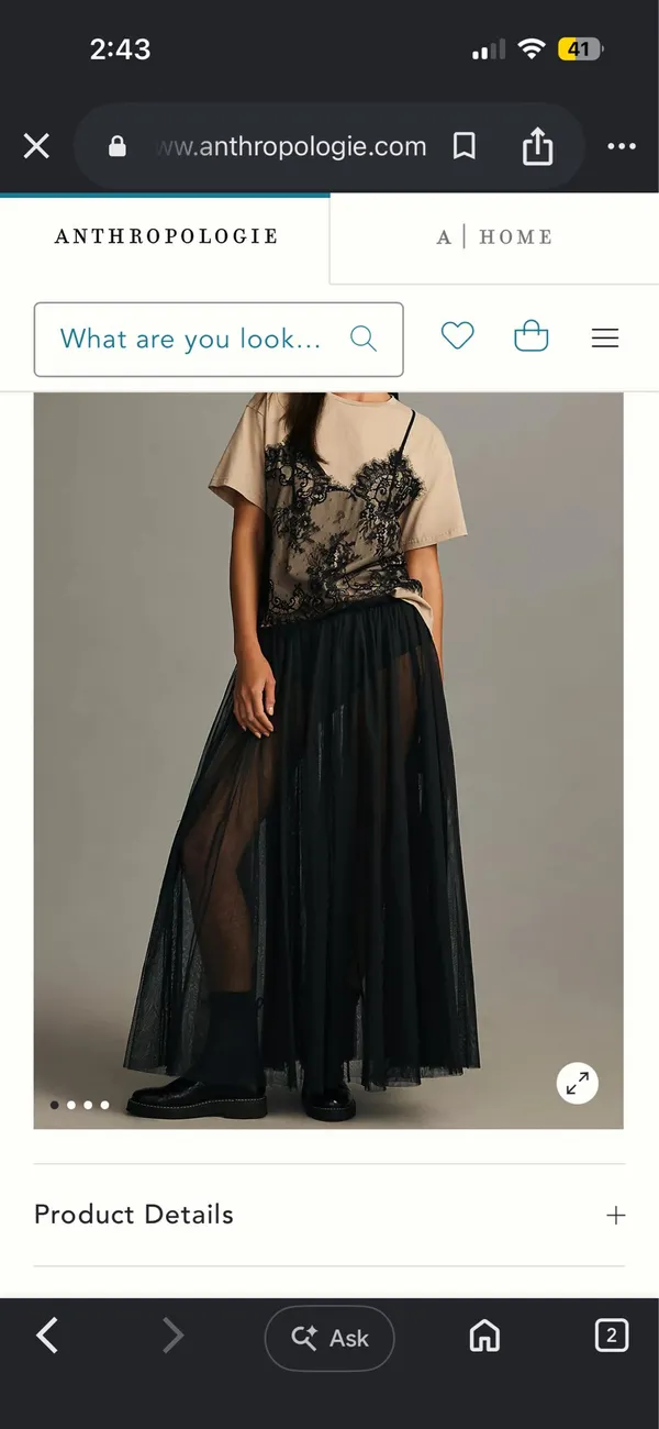 Anthropologie Skirt - Image 2