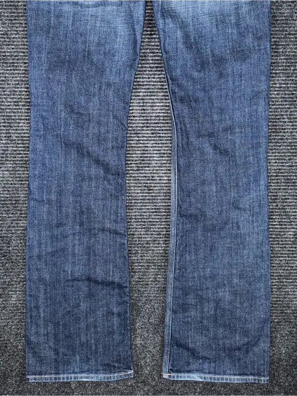 7 For All Mankind Flynt Low Rise Bootcut Blue Jeans Women’s 31 x 32.5 VTG Y2K - Image 6