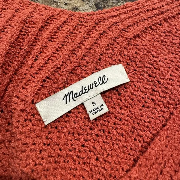 Madewell Sweater Tank Y2K Coastal Cottage Minimalist Preppy Casual Boho‎ Small - Image 3