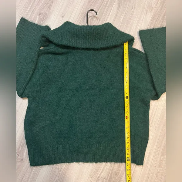 Asos. NWOT Emerald‎ Green Women's Sweater - Image 3
