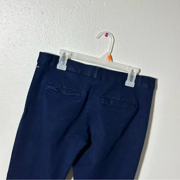 Banana Republic‎ Women Sloan Dark Blue Ankle Pants size 4 - Image 5