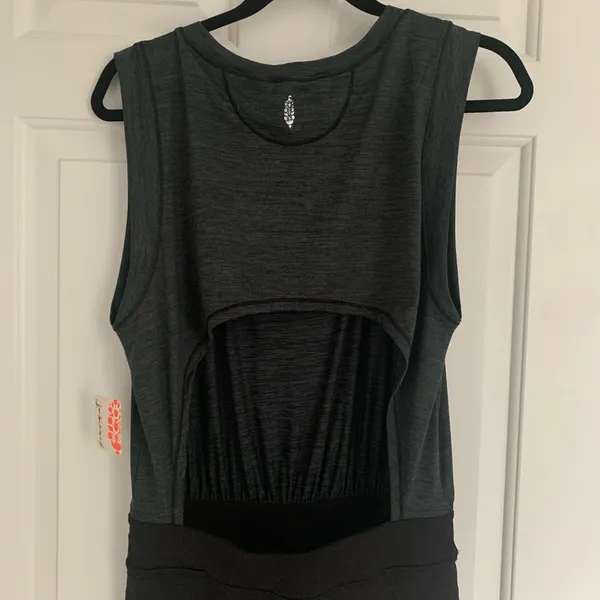 FP Movement by Free People Off To‎ The Races Jumpsuit - Size S - Black - NWT - Image 8