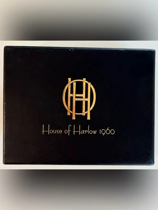 House of Harlow 1960 NWT Women's Burgundy Bifold Wallet Card Case ID Window Box - Image 4