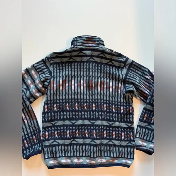Lululemon Patagonia Synchilla Snap T Fleece Pullover Kuta Klash Blue -Size Small - Image 2