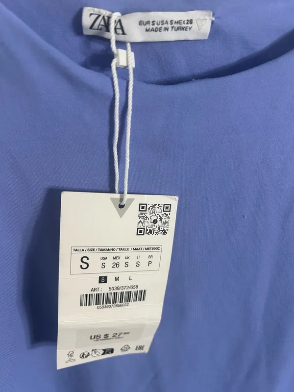 NWT Zara High Neck Bodysuit - Image 4