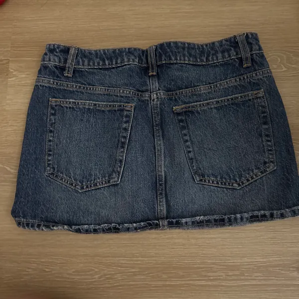 ZARA Denim Mini Skirt - Image 2