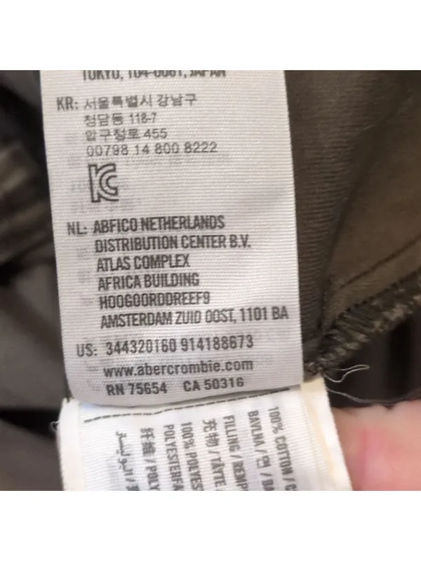 Hollister green jacket size small - Image 5