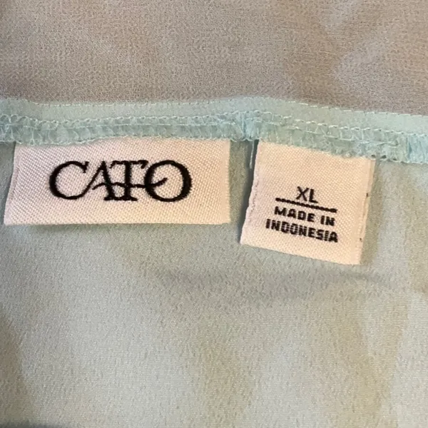 Cato Green Sleeveless Tank Top - Image 5