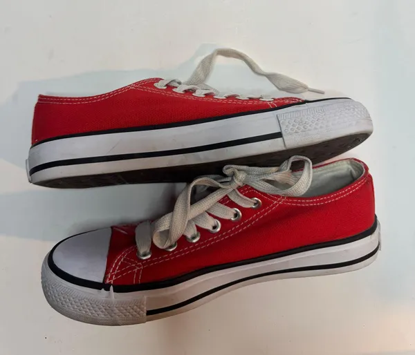 Red Sneakers Size EU35 /US 5 - Image 5