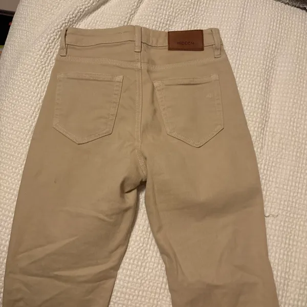 Hidden Jeans Pants Tan Color - Image 3