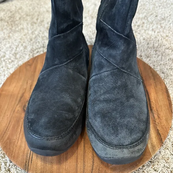 The North Face Janey Black Suede Waterproof Snow Winter Boots Primaloft Womens 8 - Image 7
