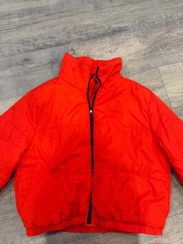 Amazon red puffer coat - Image 2