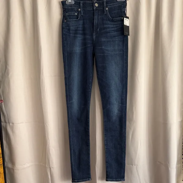 NWT‎ Citizens of Humanity Rocket High Rise Skinny Dark Wash Skinny Jeans Size 24 - Image 2