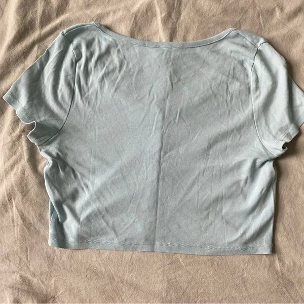 H&M Blue Button‎ Top - Image 2