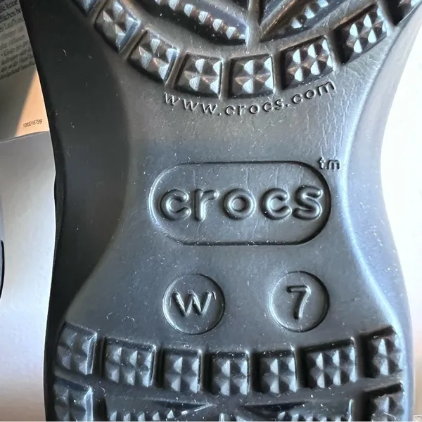 Crocs NEW Women's Classic Platform Clog Size 7 #B1809 - Image 8