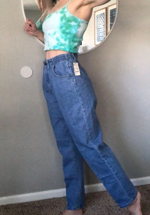 Riders By Lee Vintage Blue High Rise Women Jeans - Image 13