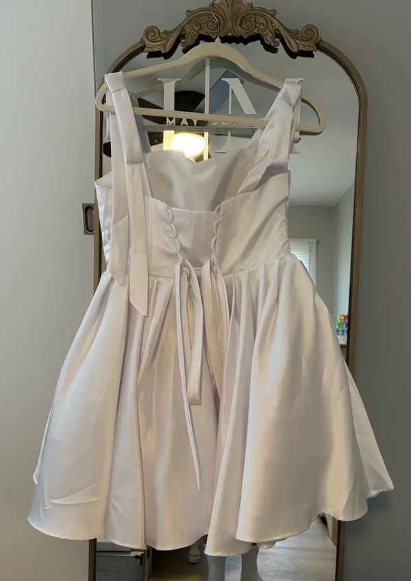 Amazon White Dress - Image 5