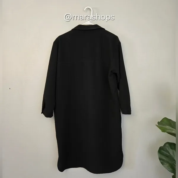Madewell Moviehouse Shirt Black Dress - Image 6