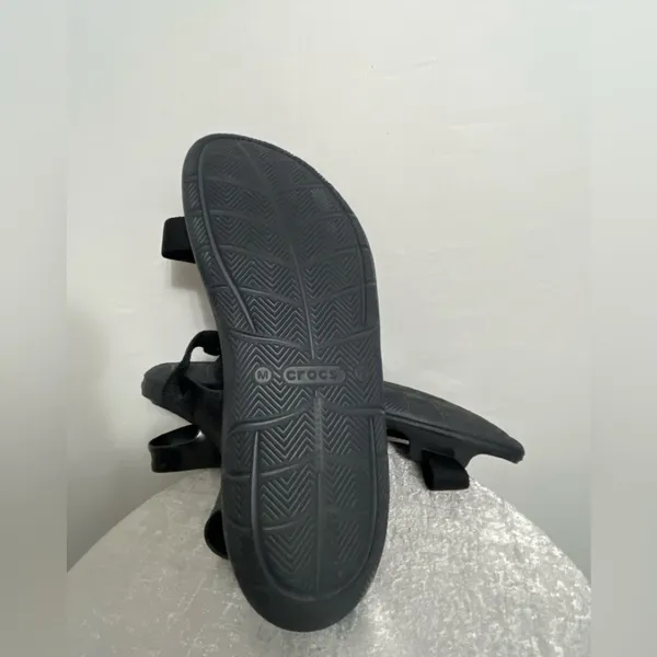 Crocs Swiftwater Sandals Black Unisex M12 /W14– Lightweight Water-Friendly (B3)✨ - Image 7