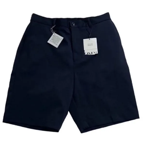 Zara Navy Blue Bermuda Shorts(Size 30) - Image 2