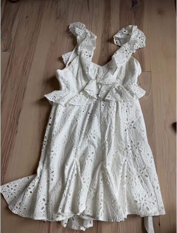 Yumi Kim White Starlight Mini Dress - Image 3