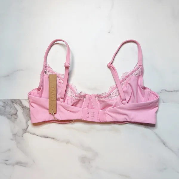 NWT Skims Fits Everybody Lace Unlined Scoop Bra  - Image 5