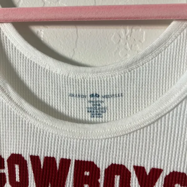 Cowboys 33 waffle knit tank - Image 2