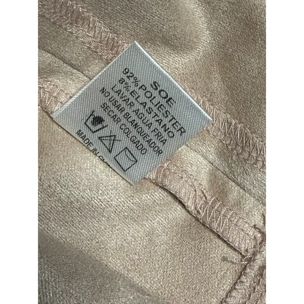Cavender's Taupe Fringed Mini Skirt size Small New - Image 6