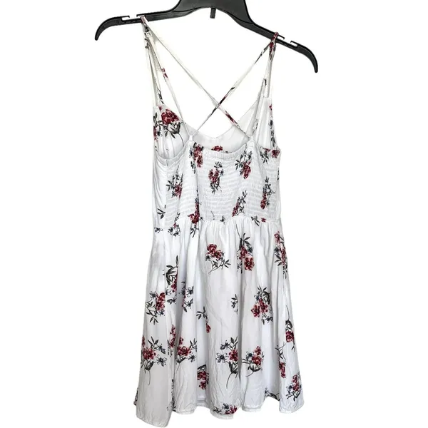 Garage Womens Dress Sz XS Floral Skater Mini Soft Girl Romantic Feminine Boho - Image 3