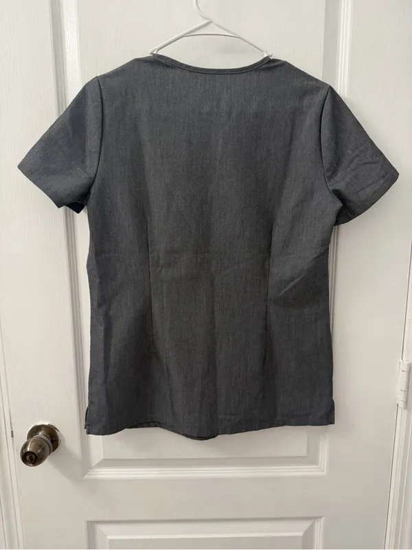 Figs Casma Scrub Top™ Graphite (Size XS) - Image 7