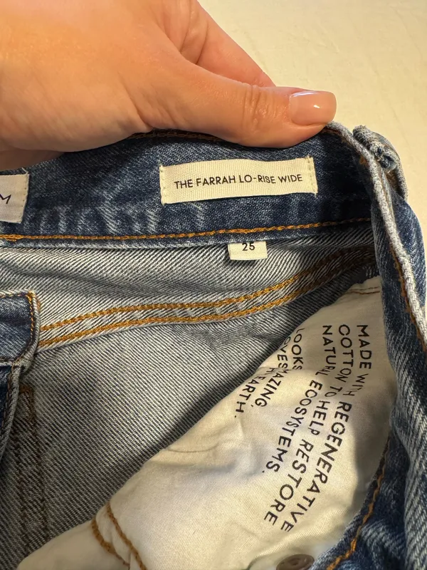 Aritzia Lo Rise Farrah Jeans - Image 5