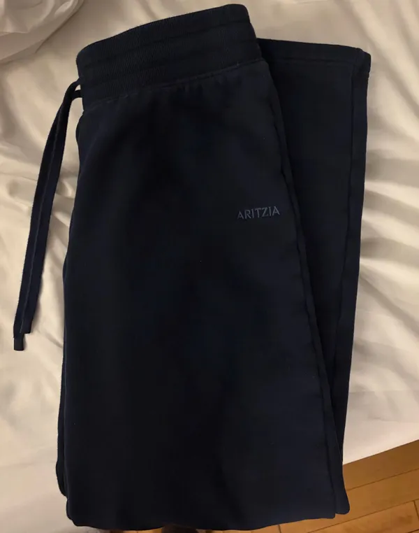 Aritzia Navy Sweatpants - Image 2