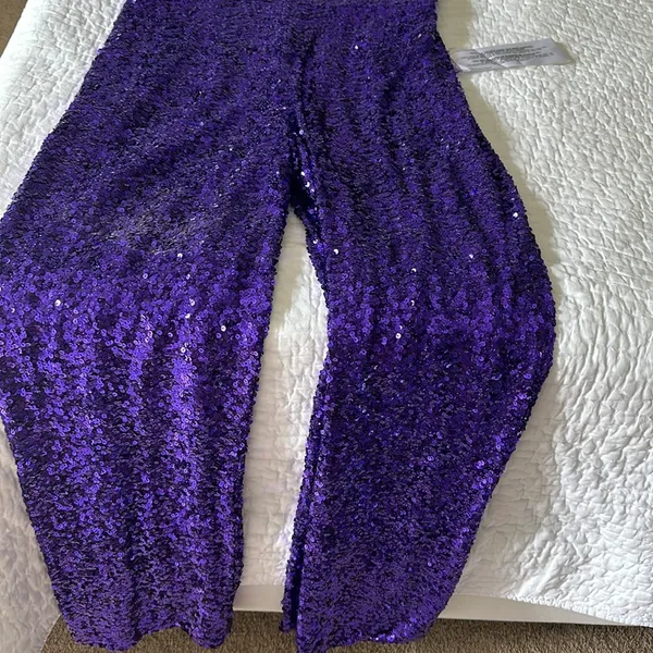 Dress the Population NWT Darian Sequin Jumpsuit - Image 7