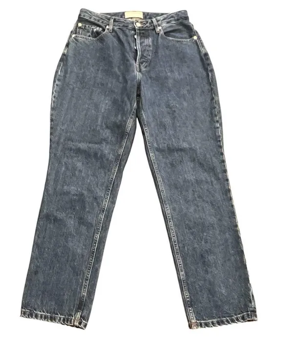 Everlane High Rise Curvy 90s Cheeky Straight Blue Women's Jeans - Image 2