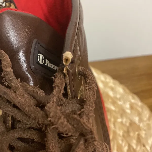 Prospector red and brown boots size 7 - Image 9