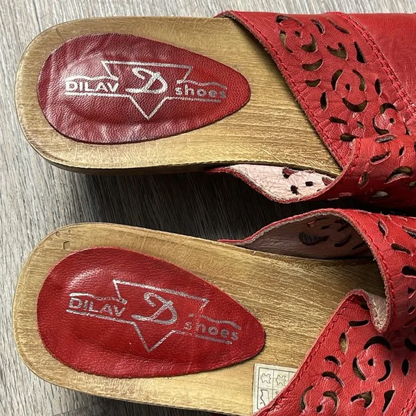 Dilav Shoes Heeled Sandal/Clog Size 38 (US 8) - Image 12