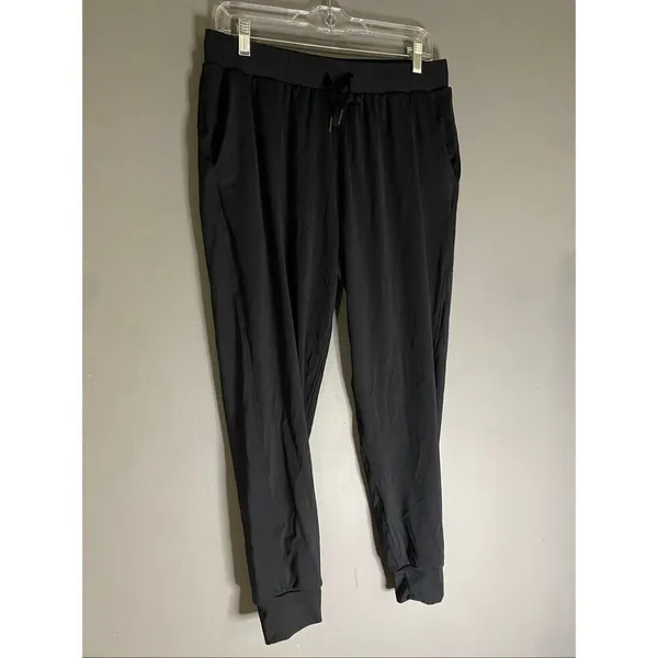 Libin Black Jogger Stretch Sweatpants With Pockets Size Large - Image 2