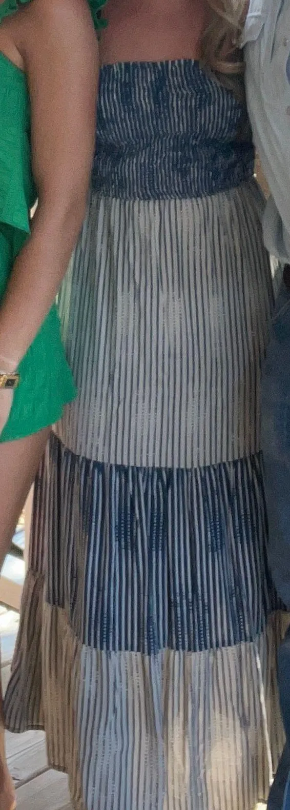 Jessica Simpson Strapless Maxi Dress - Image 3