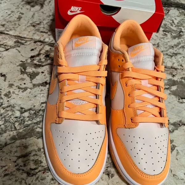 Nike Dunk Retro Low Peach Cream White DD1503-801 Women Size 10.5 / Men 9 New - Image 3