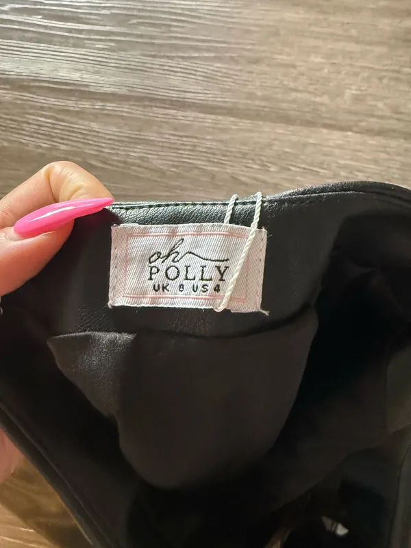 Oh Polly faux leather Mini skirt - Image 5