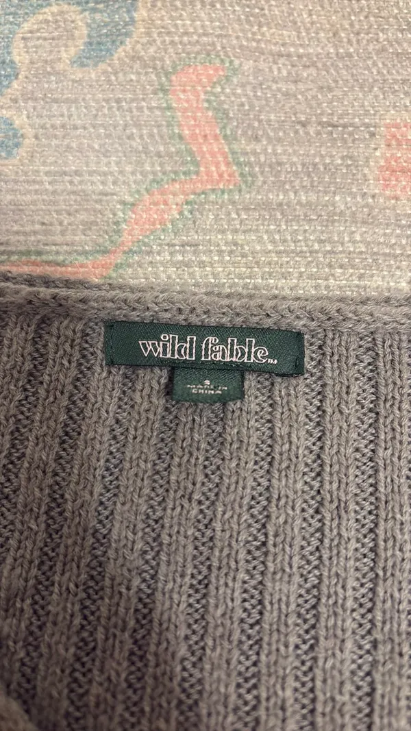 Wild Fable Cropped Sweater - Image 3